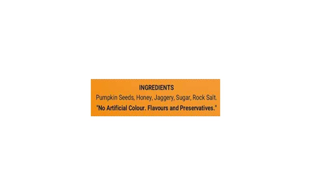 True Elements Pumpkin Honey Clusters    Pack  125 grams